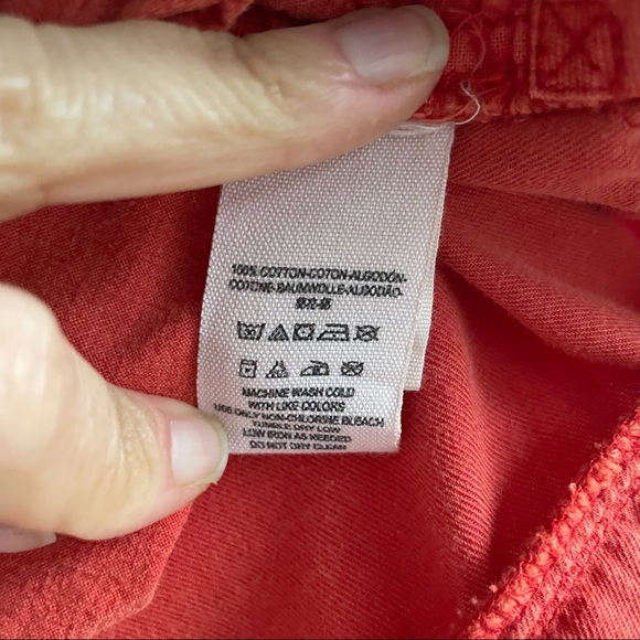 Free People rust shorts, size 4 - Picture 6 of 9